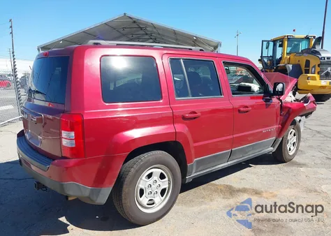 2017 Jeep Patriot Sport Fwd из США, поврежденный, VIN 1C4NJPBA1HD150169